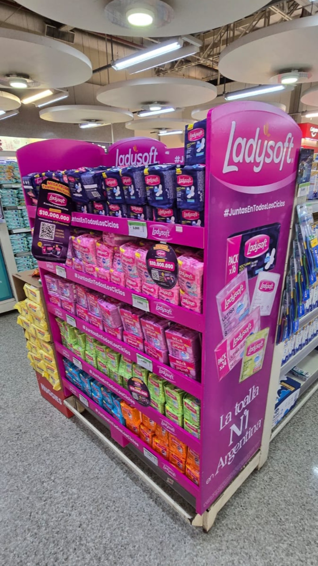 Exhibidor Puntera Ladysoft